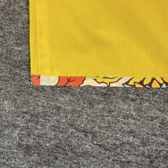 HADU Yellow Floral 70s style skirt size 4 - Picture 8 of 8